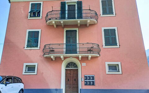 La Casa di Tea: Blue, Balcony, Handrail, Apartment, Fence, Sea, Resort, Condominium, Swimming Pool, Hotel