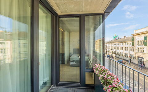 Smichov Kosire Jinonice 1: Apartment, Composite Material, Urban Design, Glass, Condominium, Balcony, Design, Daylighting, Aluminium