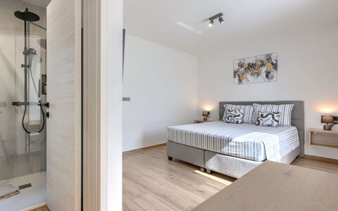 Laluma: Furniture, Interior Design, Flooring, Bed, Floor, Bedroom, Room, Wood, Ceiling, Textile