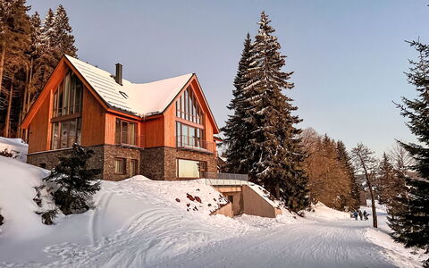 Rebelka: Building, House, Home, Snow, Winter, Roof, Architecture, Cottage, Freezing, Larch
