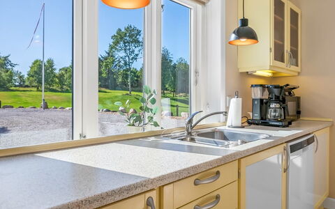 Alkmar - 6.5Km from the Sea: Kitchen, Countertop, Interior Design, Flooring, Kitchen Appliance, Plumbing Fixture, Home, Floor, Cabinetry, Room