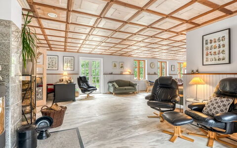 Ajna - 20.9Km from the Sea: Interior Design, Flooring, Furniture, Ceiling, Floor, Lighting, Chair, Room, Living Room, Light Fixture