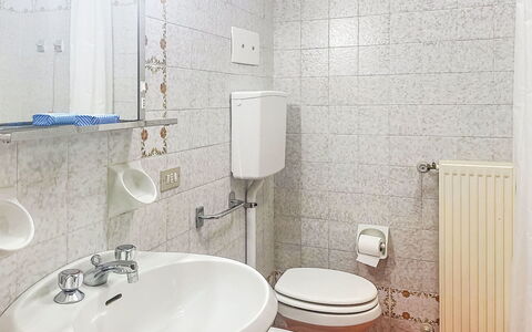 Ai Pascoli: Interior Design, Flooring, Floor, Plumbing Fixture, Room, Sink, Bathroom, Bathroom Sink, Plumbing, Tap