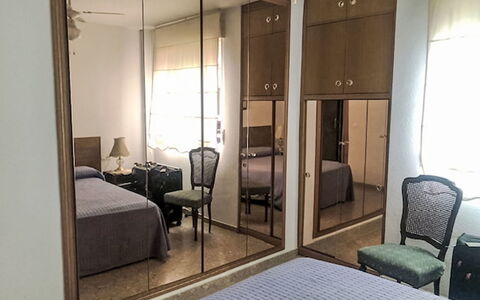 Mare Nostrum: Furniture, Bed, Bedroom, Interior Design, Floor, Flooring, Bed Sheet, Bedding, Room, Lighting