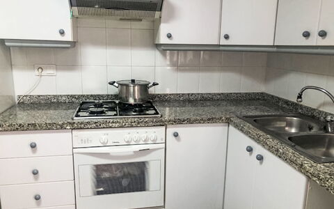 Mare Nostrum: Kitchen, Kitchen Appliance, Major Appliance, Kitchen Stove, Countertop, Stove, Gas Stove, Cabinetry, Cooktop, Home Appliance