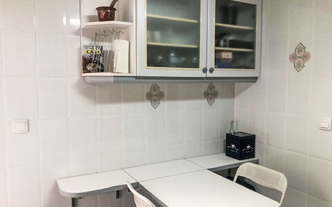 Mare Nostrum: Furniture, Flooring, Interior Design, Floor, Kitchen, Room, Kitchen Appliance, Cabinetry, Countertop, Cupboard