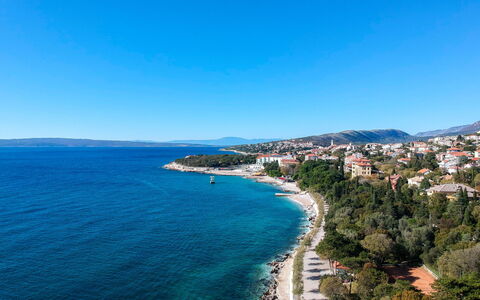 Novi Vinodolski 310: Body Of Water, Coast, Horizon, Coastal And Oceanic Landforms, Summer, Sea, Beach, Shore, Landscape, Bank