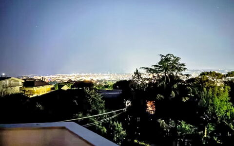 La Terrazza di Colle Marino: Nature, Horizon, Landscape, Roof, Evening, Suburb, Night, Dusk, Skyline
