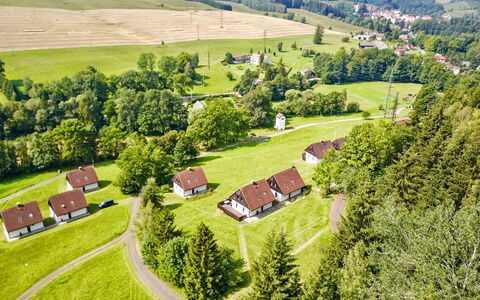 Green Valley Park Stárkov 18: Grass, House, Landscape, Plain, Rural Area, Grassland, Land Lot, Human Settlement, Home, Lawn