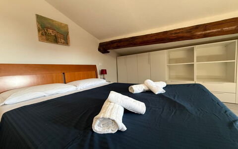 Il Pittore: Bed, Bedroom, Interior Design, Furniture, Floor, Wood, Flooring, Bed Sheet, Bedding, Room