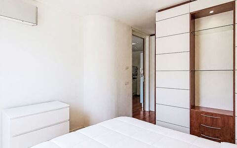 Caminito: Furniture, Bed, Flooring, Interior Design, Wood, Bedroom, Floor, Cabinetry, Room, Ceiling