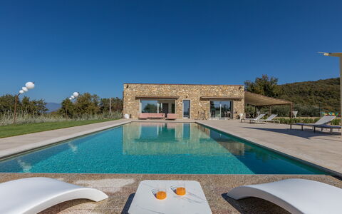 La Calcinaia Country Villa, Bucine: Blue, Swimming Pool