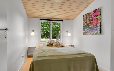 Elenora - 300M from the Sea: Interior Design, Bed, Bedroom, Furniture, Wall, Flooring, Wood, Ceiling, Floor, Bed Sheet