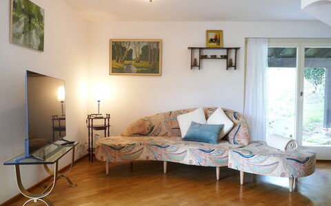 Casa Alenzino: Furniture, Interior Design, Wall, Flooring, Floor, Wood, Couch, Lighting, Living Room, Room