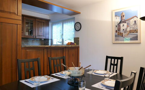 Casa Alenzino: Furniture, Interior Design, Wood, Table, Dining Room, Kitchen & Dining Room Table, Chair, Flooring, Lighting, Tableware