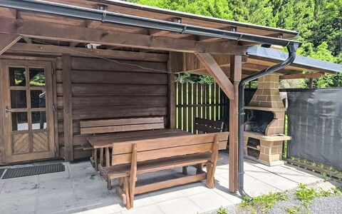 Velke Karlovice 300: Wood, Hardwood, Outdoor Structure, Shade, Wood Stain, Lumber, Deck, Garden Buildings, Backyard, Plank