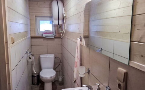 Velke Karlovice 300: Flooring, Wood, Floor, Plumbing Fixture, Bathroom Sink, Toilet, Bathroom, Sink, Toilet Seat, Room