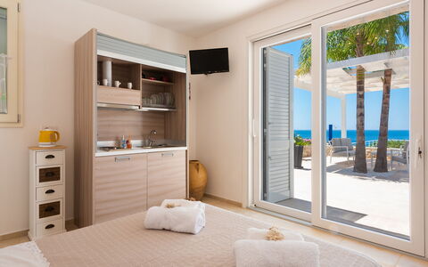 Tenuta Scialandre 10: Apartment, Outdoor Furniture, Chair, Porch, Balcony, Shade, Wood Stain, Resort, Deck, Houseplant