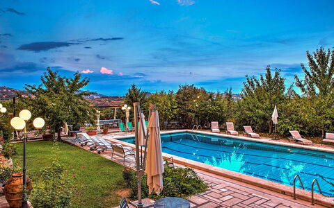 Villa Michelangelo 14: Swimming Pool, Resort, Outdoor Furniture, Eco Hotel, Sunlounger, Leisure, Thermae, Hotel, Umbrella, Resort Town