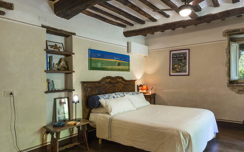 Campodalto 8: Furniture, Interior Design, Wall, Bedroom, Bed, Wood, Bed Sheet, Room, Bedding, Ceiling