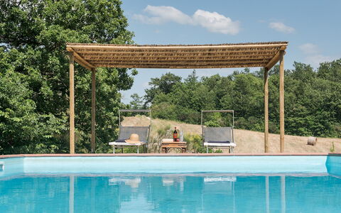 Amantino 8: Wood, Shade, Leisure, Outdoor Structure, Pavilion, Outdoor Furniture, Pergola, Eco Hotel, Swimming Pool, Hardwood