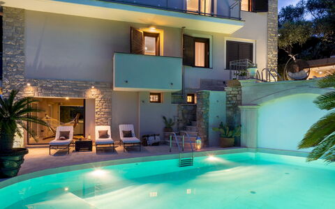 Villa Dolphin 10: Blue, Swimming Pool, Resort, Residential Area, Home, Eco Hotel, Estate, Thermae, Hotel, Villa