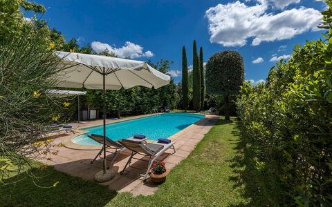 Villa Joy 6: Blue, Swimming Pool, Shade, Eco Hotel, Garden, Landscaping, Estate, Hacienda, Villa