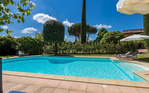 Villa Joy 6: Swimming Pool, Blue, Resort, Garden, Eco Hotel, Shade, Leisure, Water Feature, Landscaping, Hacienda