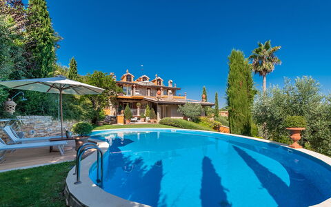 Fontespina 6: Blue, Swimming Pool, Estate, Resort, Hacienda, Garden, Eco Hotel, Villa, Landscaping, Mansion