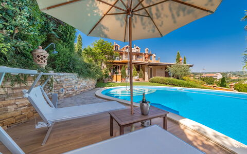 Fontespina 6: Blue, Swimming Pool, Resort, Eco Hotel, Estate, Villa, Hacienda, Umbrella, Outdoor Furniture, Leisure