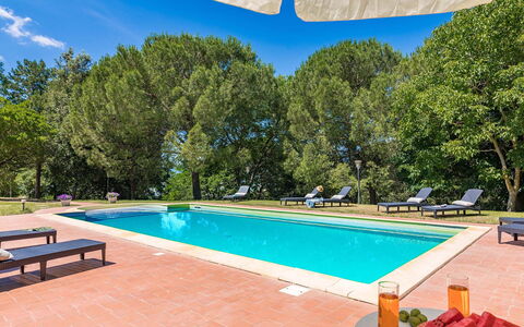 Poggio Medei 10: Blue, Swimming Pool, Garden, Resort, Shade, Estate, Hacienda, Landscaping, Eco Hotel, Villa