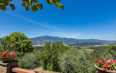 Poggio Medei 10: Sky, Hill, Landscape, Shrub, Rural Area, Hill Station, Mountain Range, Spring, Ridge, Valley