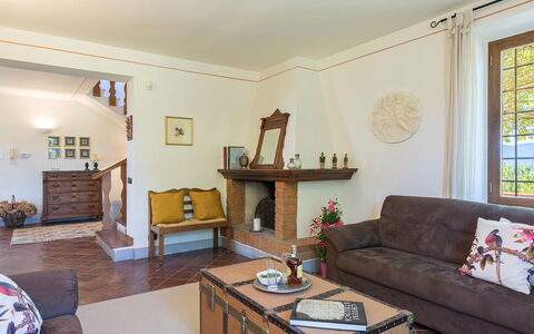 Poggio Medei 10: Furniture, Interior Design, Flooring, Couch, Wall, Floor, Wood, Living Room, Room, Picture Frame