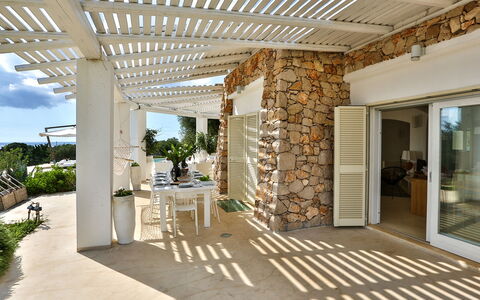 Villa Pajare Francesi 8+2: Home, Outdoor Furniture, Furniture, Chair, Shade, Balcony, Estate, Eco Hotel, Resort, Porch