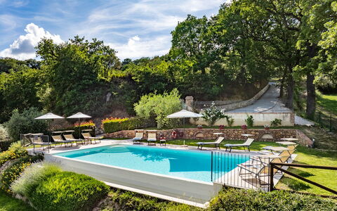 Il Casale di Manuele 12: Swimming Pool, Resort, Garden, Eco Hotel, Outdoor Furniture, Shade, Thermae, Water Feature, Landscaping, Leisure