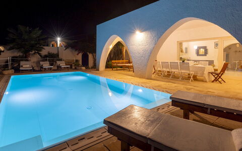 Villa del Lentisco 8+2: Swimming Pool, Furniture, Resort, Shade, Hotel, Villa, Hacienda, Eco Hotel, Chair