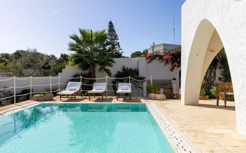 Villa del Lentisco 8+2: Resort, Swimming Pool, Flowerpot, Hacienda, Shade, Eco Hotel, Houseplant, Chair, Estate, Villa