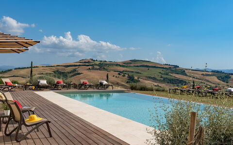 Il Poggiarellone 14: Leisure, Outdoor Furniture, Swimming Pool, Sunlounger, Balcony, Resort Town, Eco Hotel, Villa, Hotel