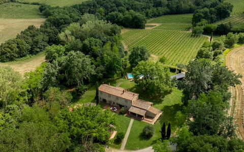 Il Molinaccio 14+2: Tree, Bird'S-Eye View, Landscape, Rural Area, Residential Area, Plain, Estate, House, Land Lot
