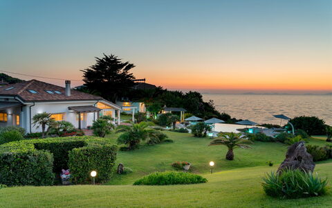 Villa Ambra 10: Resort, Sea, Coast, Eco Hotel, Garden, Ocean, Landscaping, Tropics, Estate, Lawn