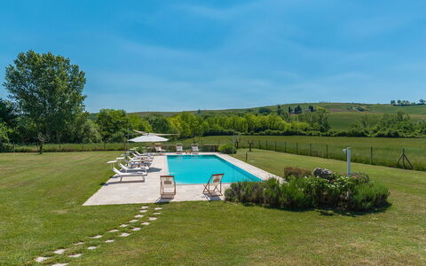 Alborata 10: Tree, Swimming Pool, Garden, Lawn, Landscaping, Estate, Meadow, Outdoor Furniture, Shade, Plantation
