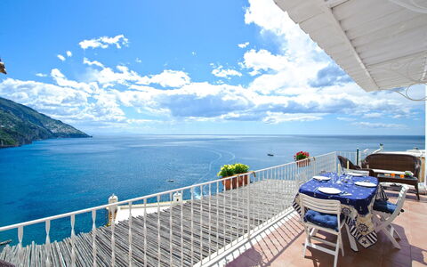 Casa Leonilde 4: Blue, Sea, Balcony, Coast, Villa, Hotel, Resort, Houseplant, Eco Hotel, Resort Town