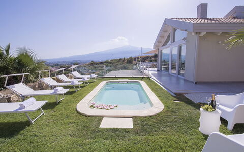 Villa Aura 6: Swimming Pool, Resort, Outdoor Furniture, Estate, Eco Hotel, Umbrella, Shade, Landscaping, Villa, Hacienda