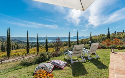 La Martinella 12: Landscape, Shrub, Land Lot, Garden, Groundcover, Outdoor Furniture, Landscaping, Hill Station, Shade