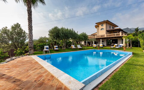 Villa Alba 12: Swimming Pool, Resort, Eco Hotel, Leisure, Estate, Thermae, Outdoor Furniture, Hacienda, Villa, Backyard