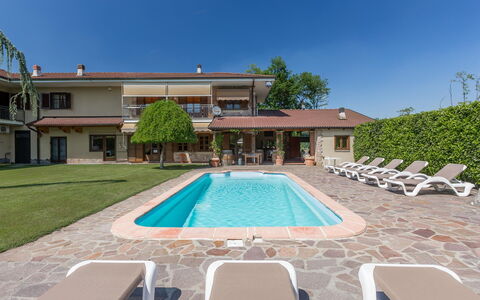 Villa Miki 10: Swimming Pool, Resort, Estate, Outdoor Furniture, Hacienda, Villa, Shade, Yard, Eco Hotel, Courtyard