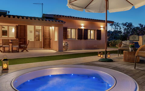 Villa Gea 8: Swimming Pool, Furniture, Resort, Outdoor Furniture, Eco Hotel, Deck, Chair, Patio, Leisure