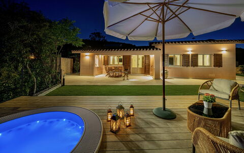 Villa Gea 8: Swimming Pool, Furniture, Outdoor Furniture, Resort, Chair, Eco Hotel, Estate, Patio, Deck, Shade