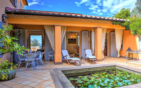 Villa le Cave 12: Swimming Pool, Resort, Furniture, Flowerpot, Outdoor Furniture, Residential Area, Chair, Eco Hotel, Home, Estate