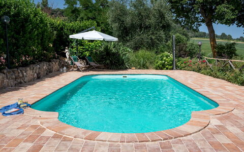 Villa Casanostra 12: Swimming Pool, Composite Material, Outdoor Furniture, Resort, Flagstone, Tile, Water Feature, Eco Hotel, Backyard, Resort Town